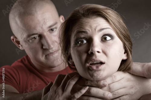 Photo: Domestic violence Domestic violence
