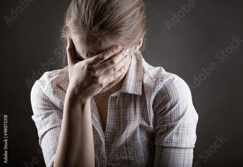 Photo: Crying woman Crying woman