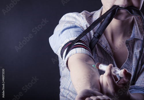 Photo: Drug addiction Drug addiction