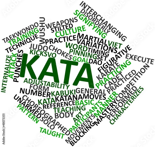 Illustration: Word cloud for Kata Word cloud for Kata