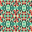 Geometric Triangle Shaped Pattern. Seamless, Vector, EPS 10