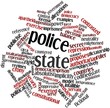Word cloud for Police state