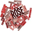 Word cloud for Rose