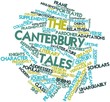 Word cloud for The Canterbury Tales
