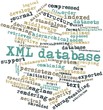 Word cloud for XML database