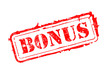 Bonus rubber stamp