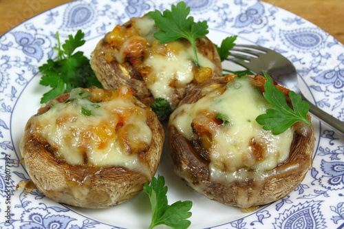Photo: Stuffed champignon Stuffed champignon