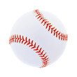 Baseball einzeln isoliert auf weiß