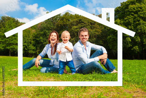 Photo: familie zu hause familie zu hause