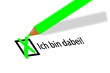 Ich bin dabei!