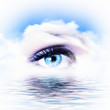 Foto: Eye overlooking water scenic Eye overlooking water scenic