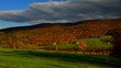 Timelapse of fall Amish countryside in rural Pennsylvania