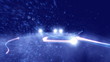 powerful technology light video animation – loop HD