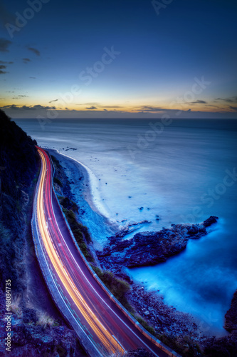 Photo: Crépuscule au Cap Champagne - La Réunion Crépuscule au Cap Champagne - La Réunion