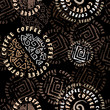Coffee background ethnic