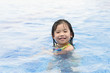 kid swimming