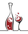 bottle and glass