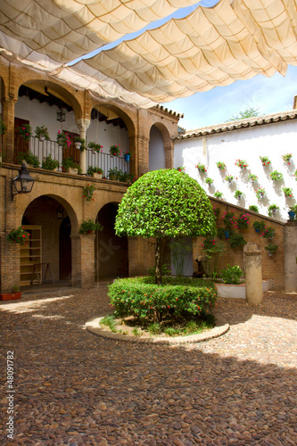 Photo: Courtyard of Cordoba, Andalusia, Spain Courtyard of Cordoba, Andalusia, Spain
