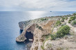 Blue Grotto on the southern coast of Malta.