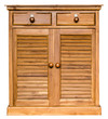 Wood cabinet
