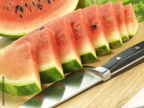 Photo: Watermelon in slices Watermelon in slices