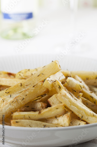 Photo: Roasted Parsnips Vertical Roasted Parsnips Vertical