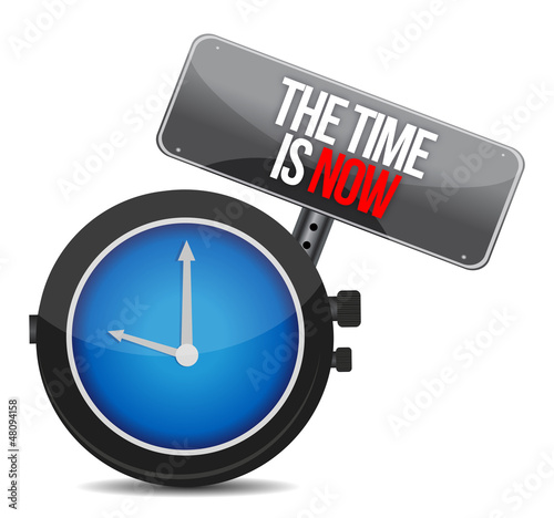 Illustration: The Time is Now The Time is Now