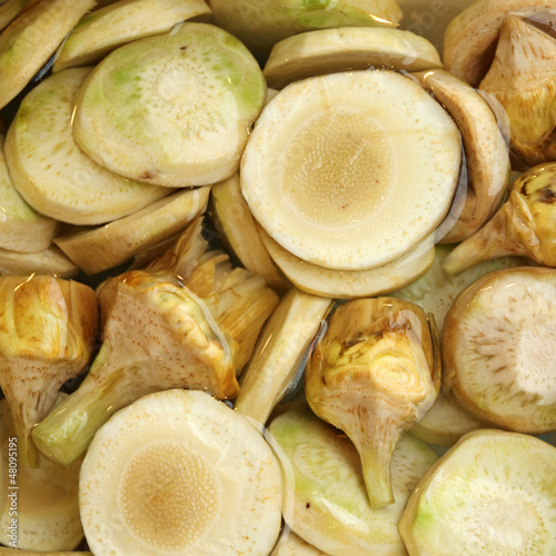 Photo: Fondi di carciofi ( ends of artichokes ) Fondi di carciofi ( ends of artichokes )