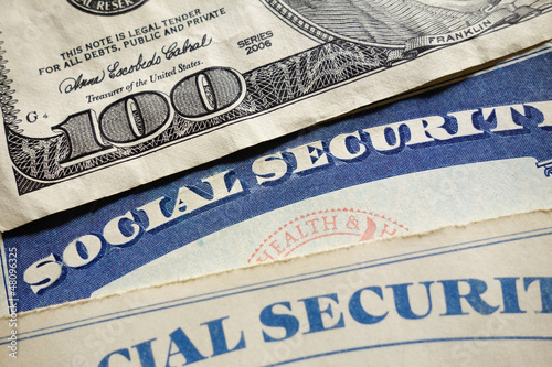 Photo: Social Security cards Social Security cards