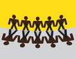 Joins hand Together in Union for Our Success I