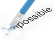 Impossible to possible.