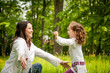 Mother and child - happy time