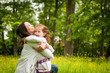 Mother and child - happy time