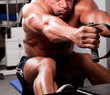 Bodybuilder training