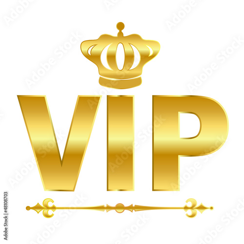 Vector: Vector vip emblem Vector vip emblem