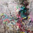 Fond mur grunge - Graffiti