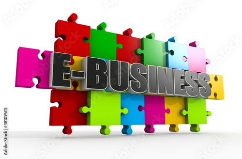 Illustration: e business e business