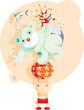 Illustration: Children circus Children circus