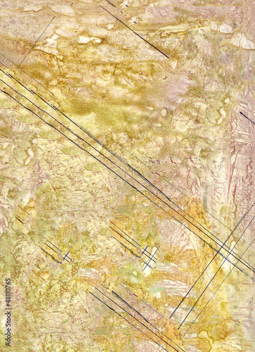 Photo: Abstract acrylic painting Abstract acrylic painting