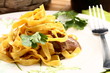 Pappardelle con i funghi porcini