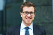 Smiling businessman