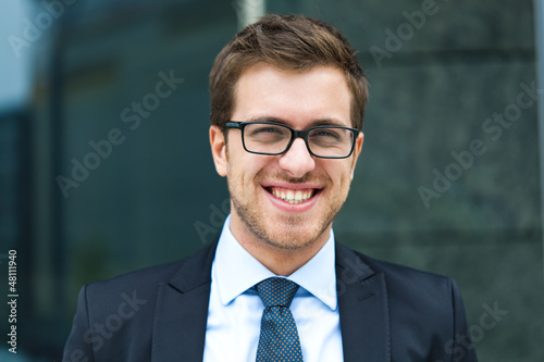 Photo: Smiling businessman Smiling businessman