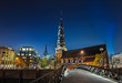 Beleuchtete Speicherstadt Hamburg