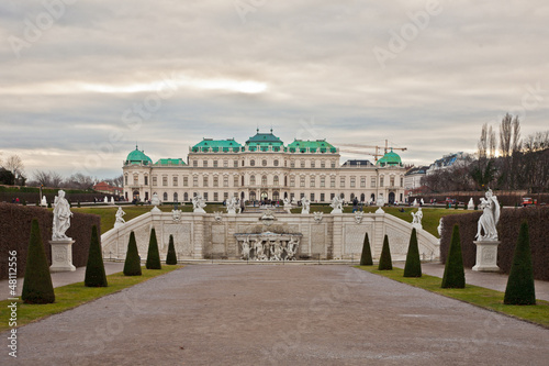 Photo: Schloss Belvedere in Wien Schloss Belvedere in Wien