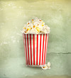 Vector: Popcorn, old-style Popcorn, old-style
