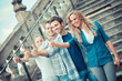 Group of Friends with Thumbs Up