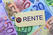Schild, Rente