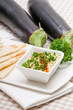 moutabal baba ghanoush eggplant dip