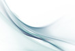 Gentle light blue waves on white background