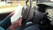 Studying Map Before Leaving